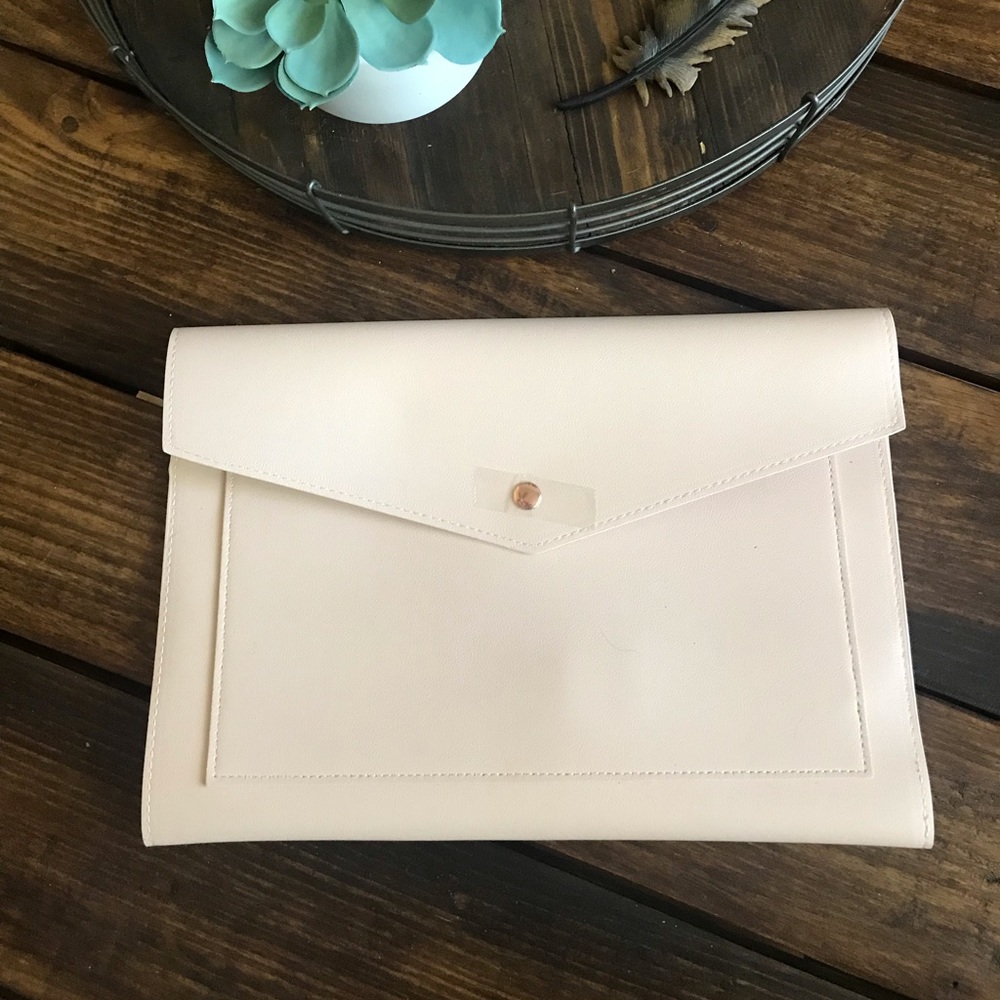 Glass Ladder portfolio clutch